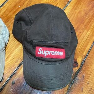 SS 20 brown chino strap back cap SUPREME - authentic seller! -